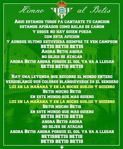 himno del betis antiguo